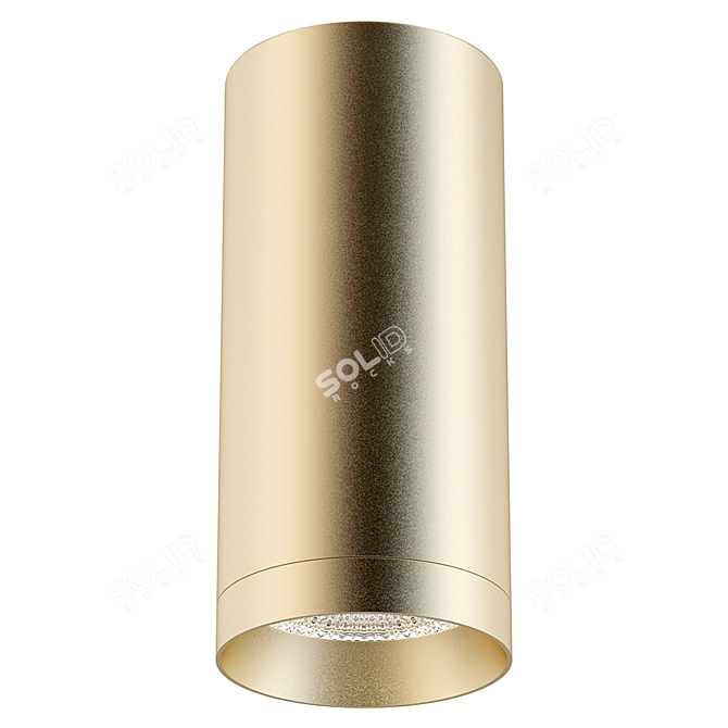 Maytoni Alfa Ceiling Lamp, Matte Gold, 1 Light 3D model image 1