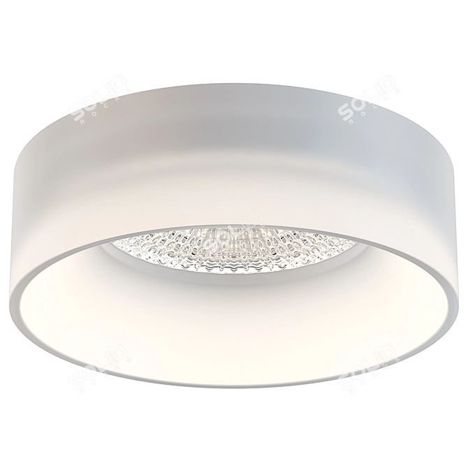 Elegant Glasera Maytoni Ceiling Lamp 3D model image 1