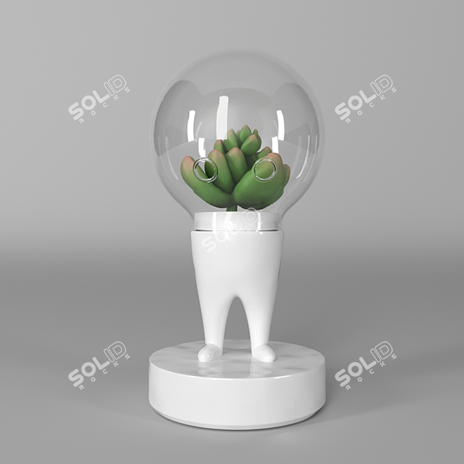 Soulful Plant Advisor: Hardy 3D model image 1