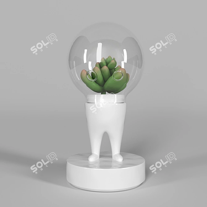 Soulful Plant Advisor: Hardy 3D model image 4