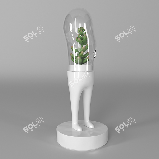 Soulful Domsai Desk Companion 3D model image 2