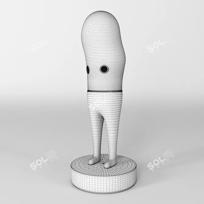 Soulful Domsai Desk Companion 3D model image 3