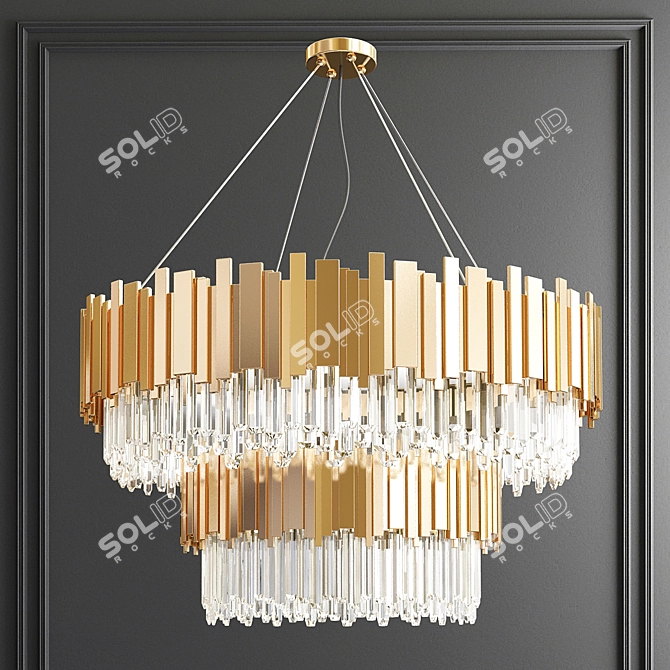 Exclusive Chandelier Collection: 77 Luxe 3D model image 3