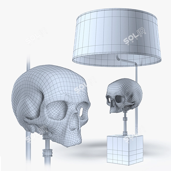 Eichholtz Extruder Table Lamp 3D model image 3