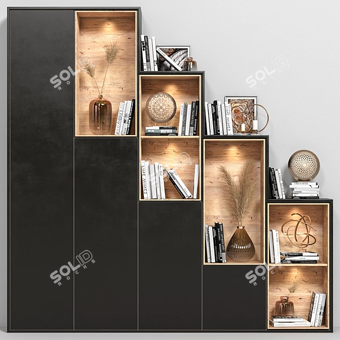 Elegant Wardrobe: Vray + Corona 3D model image 1