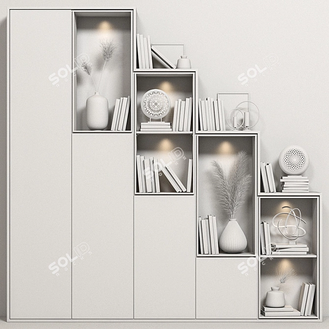 Elegant Wardrobe: Vray + Corona 3D model image 4