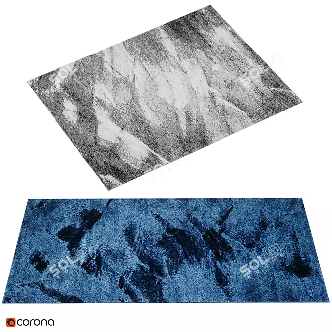 Modern Abstract Rugs by Safavieh 3D model image 1