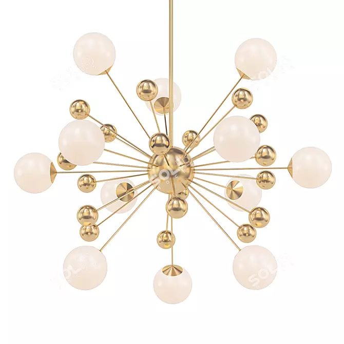 Deevolpo Neo-Classic Postmodern Sofa 3D model image 1