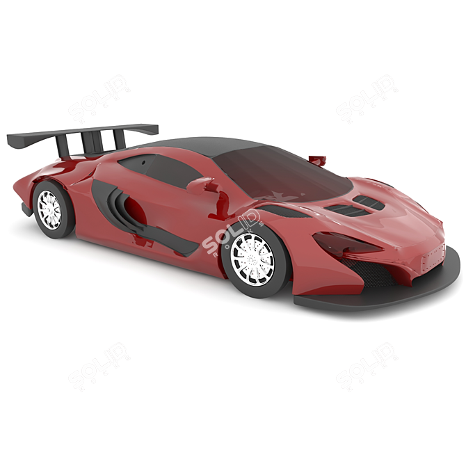 Ferrari V-Ray Model Kit 3D model image 3