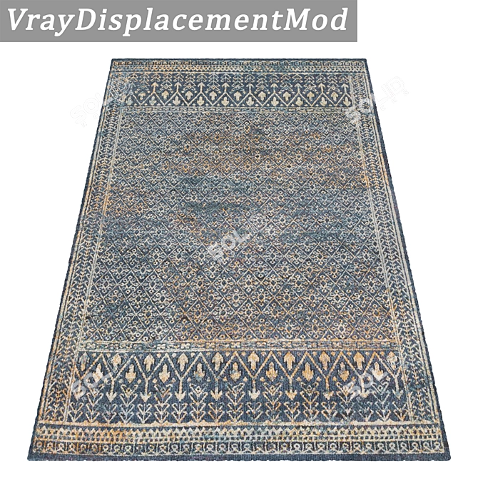 High-Quality Carpet Set 3D model image 3