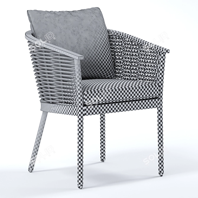 Elegant Slettvoll Marty Chair & Robin Table 3D model image 4