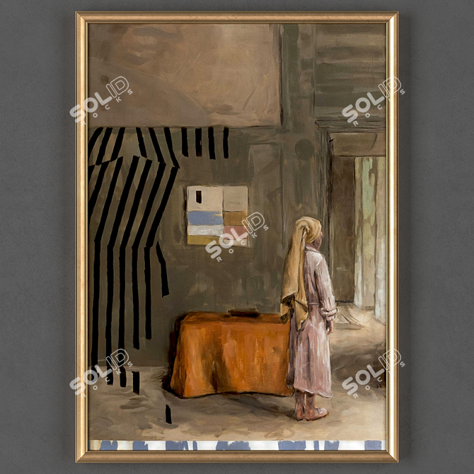 Modern Frame Collection - 1 Frame Set 3D model image 1