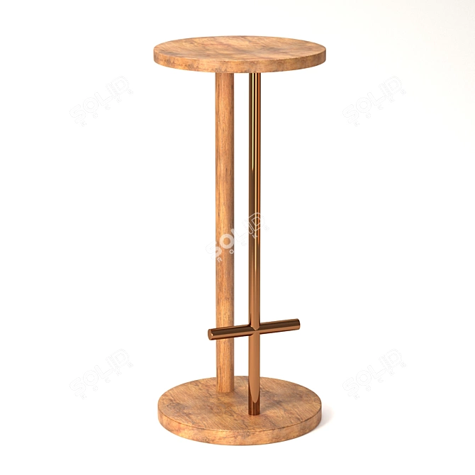 Herman Miller Spot Stool 3D model image 1