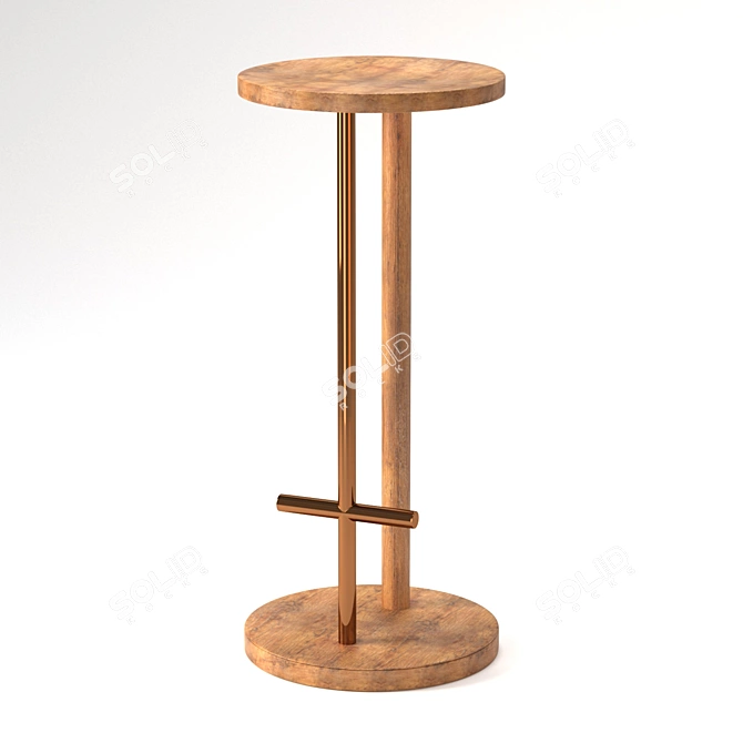 Herman Miller Spot Stool 3D model image 2