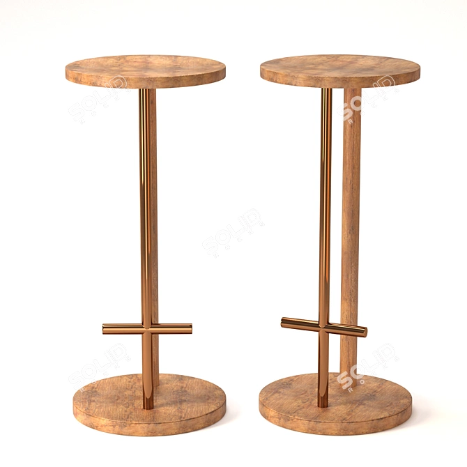 Herman Miller Spot Stool 3D model image 4