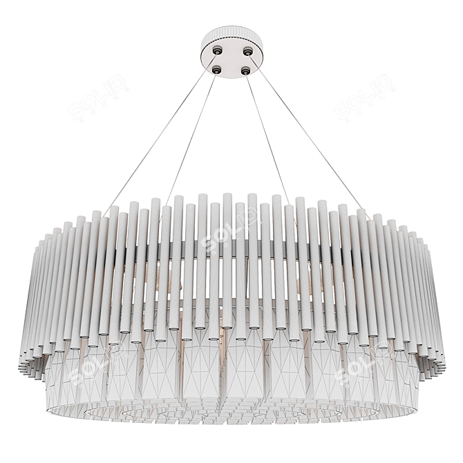 Crystal Brilliance Chandelier 3D model image 2