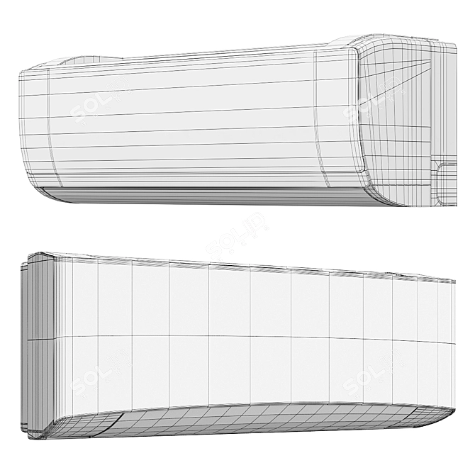 Panasonic Air Conditioners: Cool and Efficient 3D model image 3