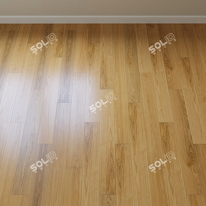 Upofloor Oak Parquet Board 3D model image 2