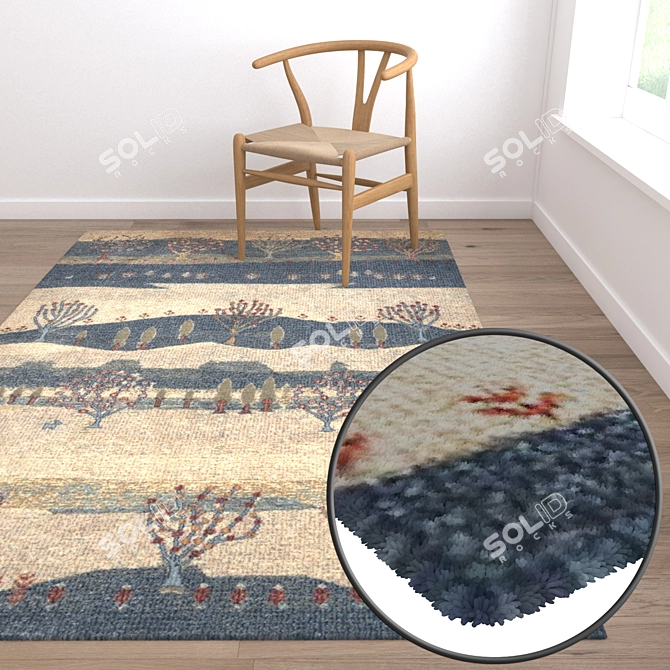 High-Quality Carpet Set for Stunning Renders 3D model image 5