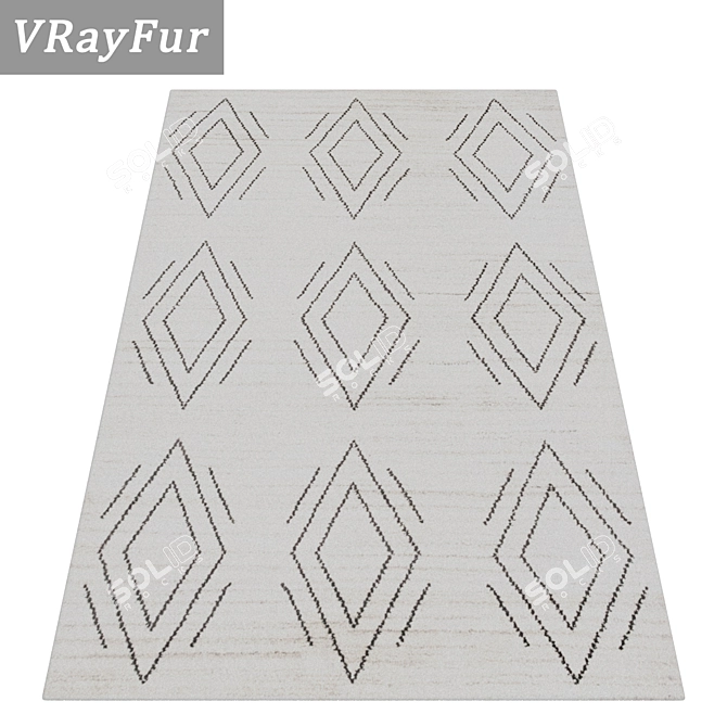 Luxury Carpet Collection - Set of 3 3D model image 2