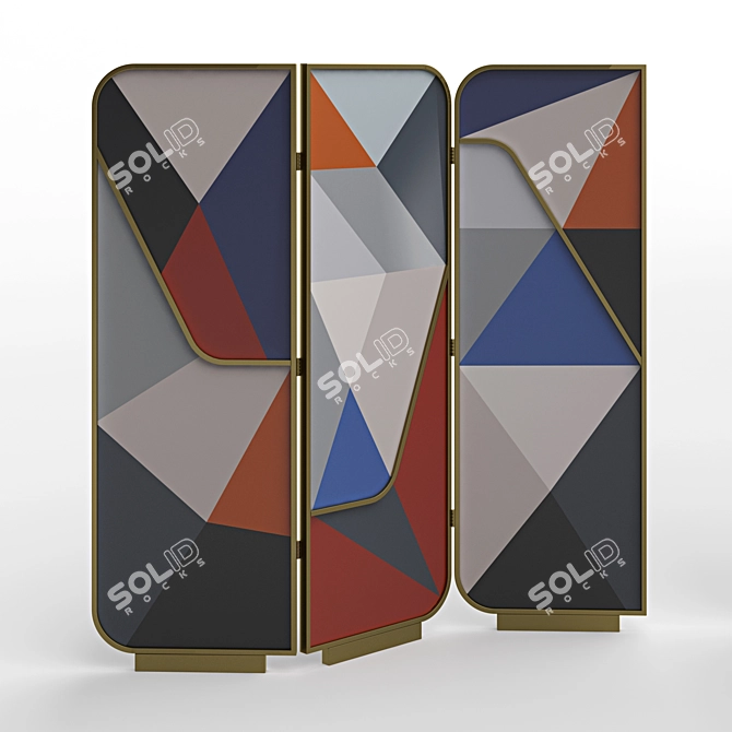 Screen Folding shade by Carlo Donati Studio

Folding Shade: Brass Frame, Hand-Painted Wood Panel 3D model image 1