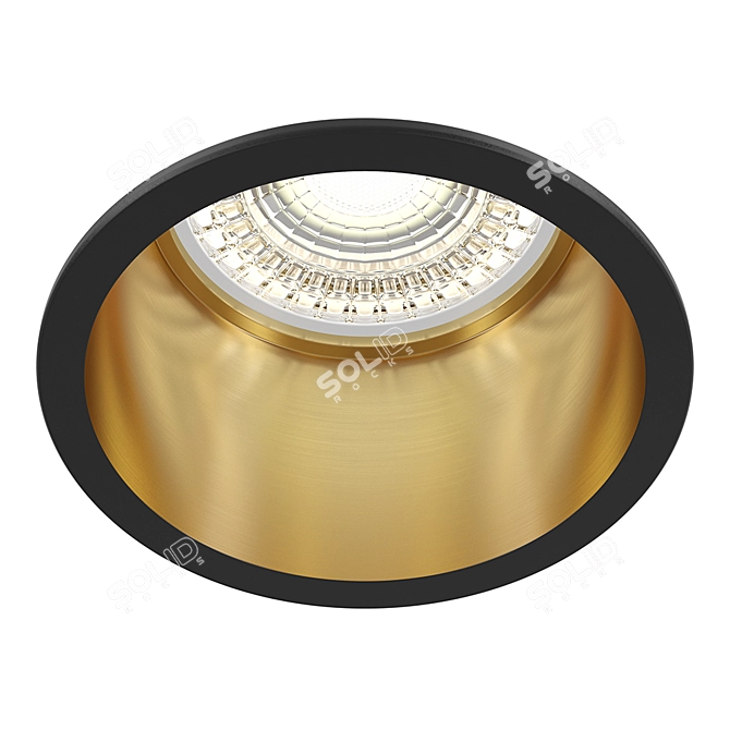 Product Title: Minimalist Recessed Ceiling Light 3D model image 1