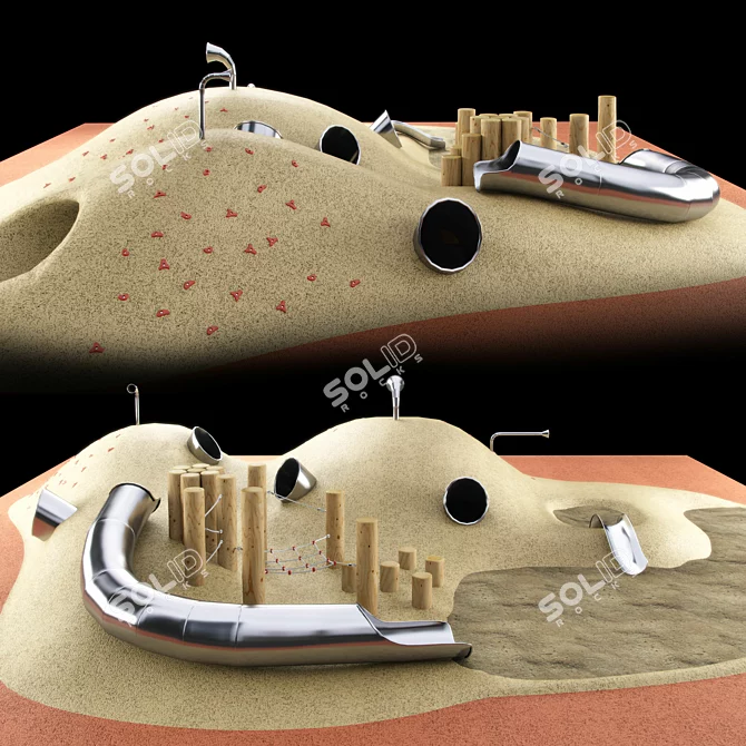 KidsPlayground Conceptual Model 3D model image 2