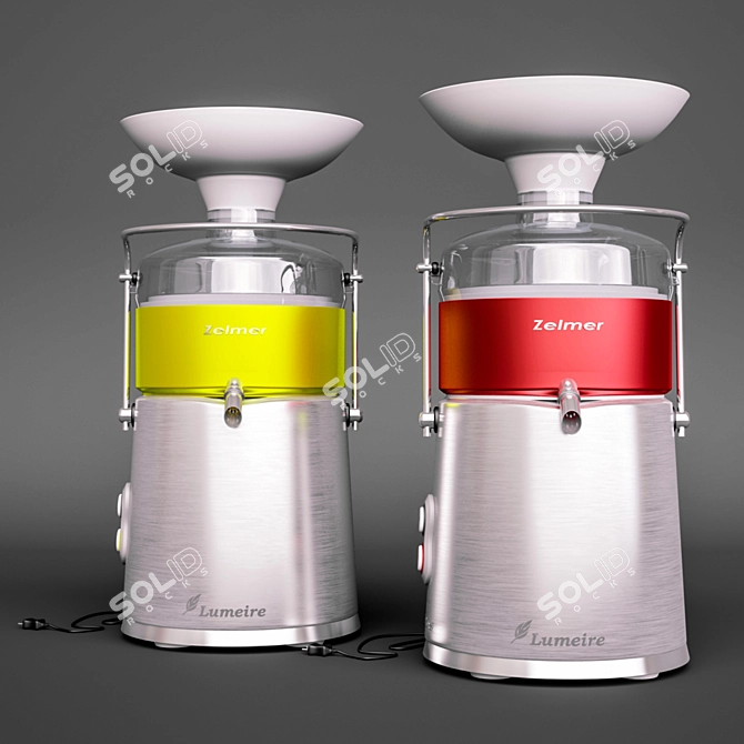 Zelmer Juicer: Powerful and Efficient 3D model image 2