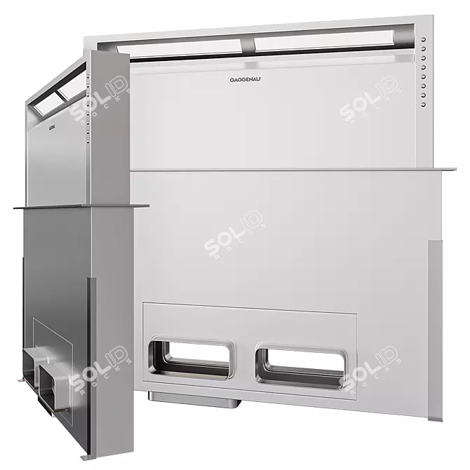 Gaggenau Vario 400 AL 400 191 Hood 3D model image 3