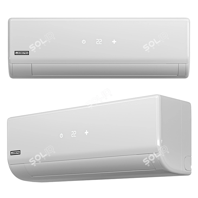 LEBERG Compact Air Conditioner 3D model image 1