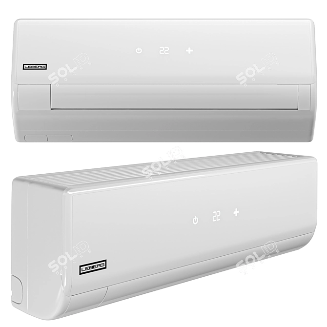 LEBERG Compact Air Conditioner 3D model image 2