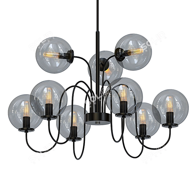 St Luce FIAMO Pendant Light 3D model image 1