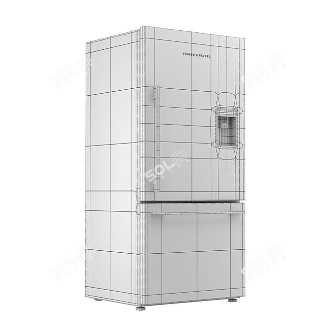 Fisher & Paykel RF170WDRUX5 N - Sleek Freestanding Refrigerator & Freezer combo (Translate)

Sle 3D model image 2