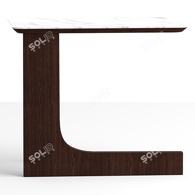 Natuzzi Winston Coffee Table: Sleek and Stylish Design 3D model image 3