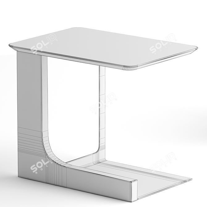 Natuzzi Winston Coffee Table: Sleek and Stylish Design 3D model image 4