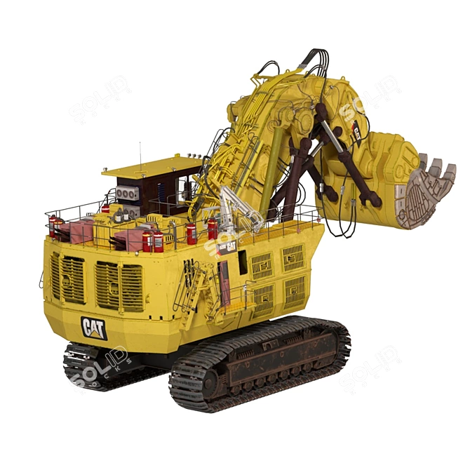 Cat 6090 FS Hydraulic Excavator 3D model image 2