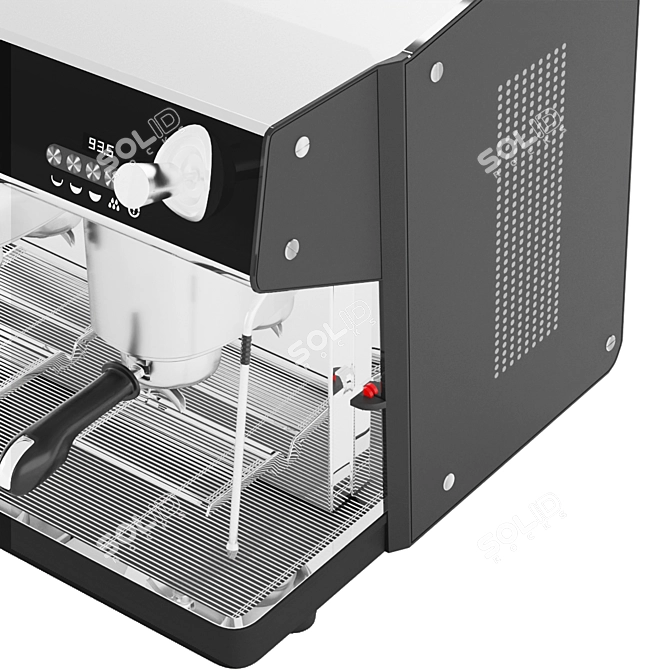 Premium Espresso Machine: Expobar ONYX Pro 3D model image 2