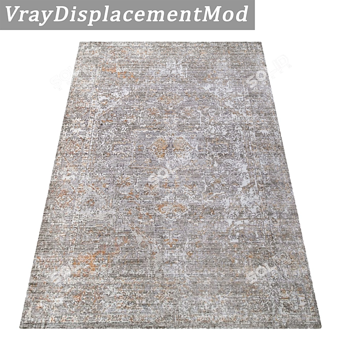 Luxury Carpet Set: High-Quality Textures 3D model image 3