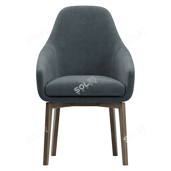 Montis Vico - Stylish and Compact Chair 3D model image 2