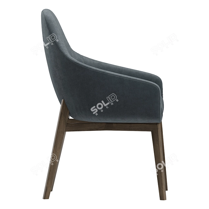 Montis Vico - Stylish and Compact Chair 3D model image 3