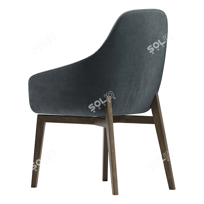 Montis Vico - Stylish and Compact Chair 3D model image 4