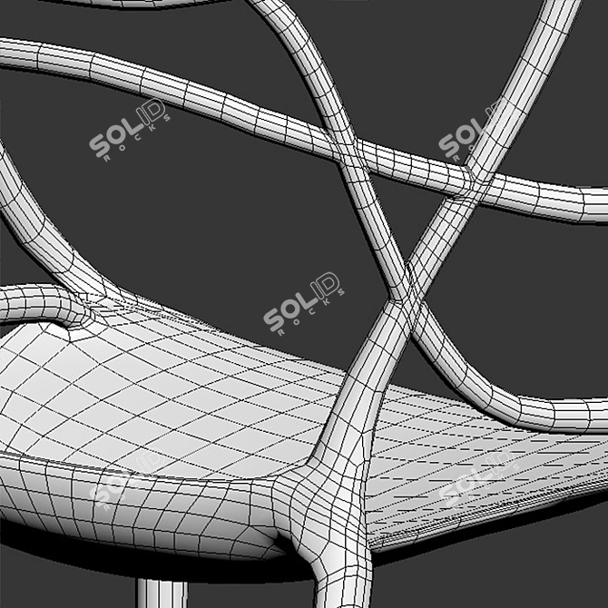 Kartell Masters Chair: Iconic Design 3D model image 4