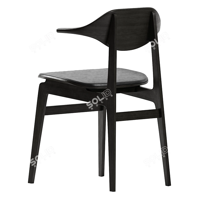 Norr11 Buffalo: Compact Stylish Chair 3D model image 4