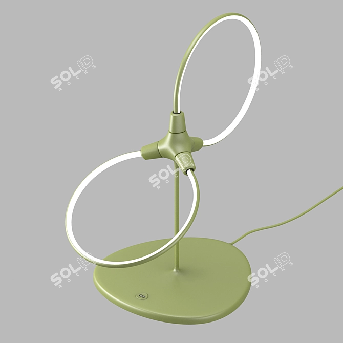Eternal Light Infinity Lamp 3D model image 1