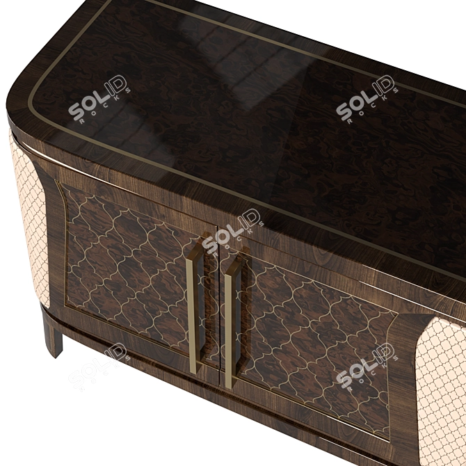 Elegant Formenti Lexus Sideboard 3D model image 3