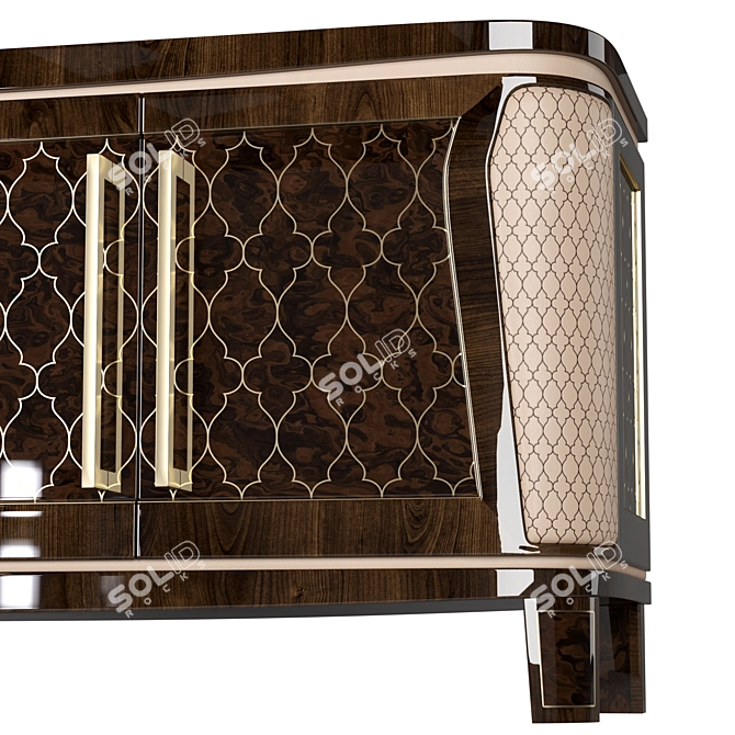 Elegant Formenti Lexus Sideboard 3D model image 4
