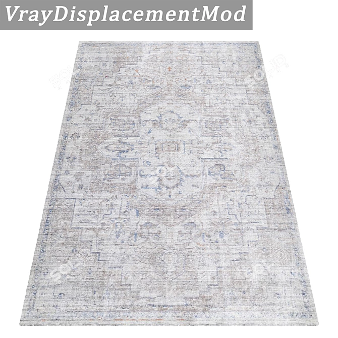 High-Quality Carpets Set 3D model image 3