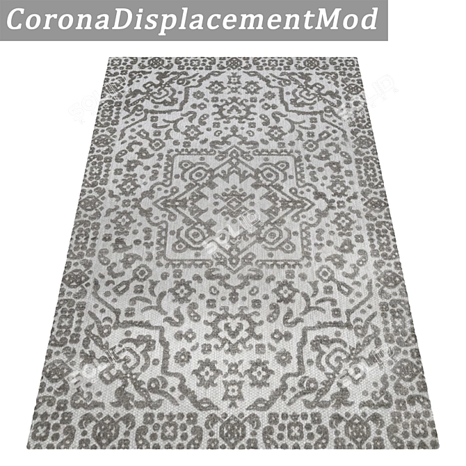 High-Quality Carpets Set 3D model image 4