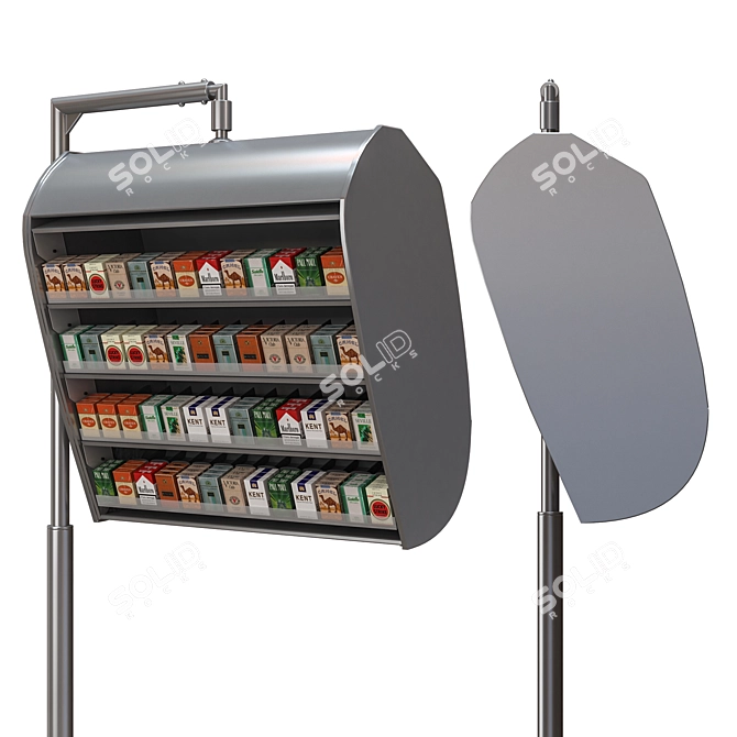 Convenient Cig Dispenser for Smokers 3D model image 2