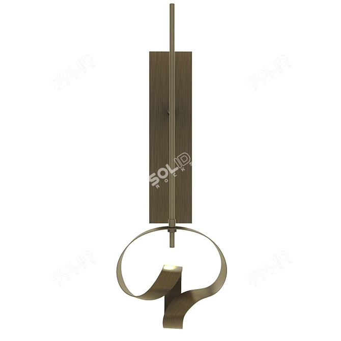 Elegant Cantori Sconce 3D model image 1